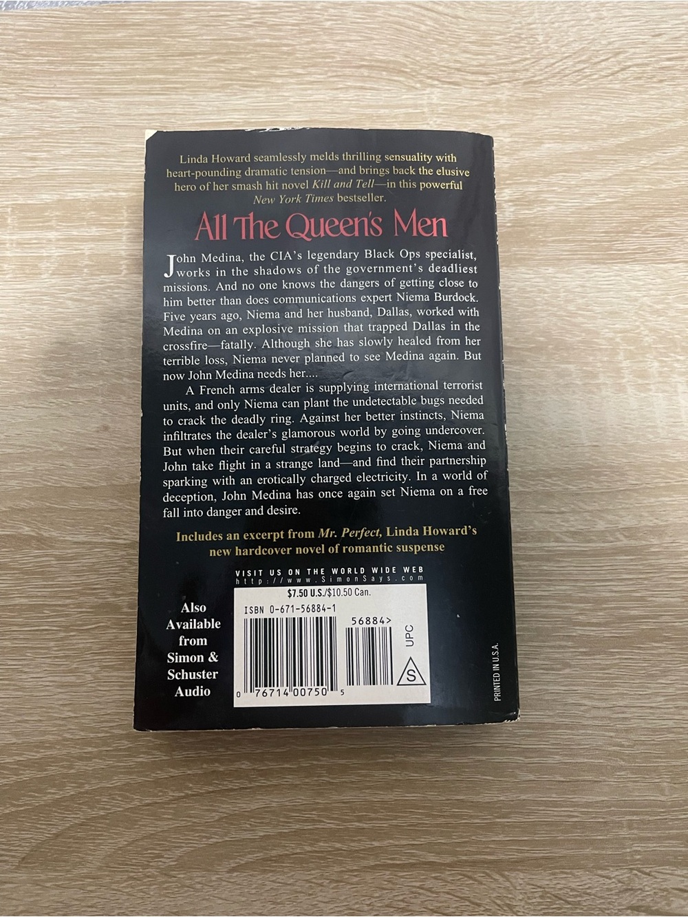All The Queens Men By Linda Howard Paperback Book - Picture 2 of 2